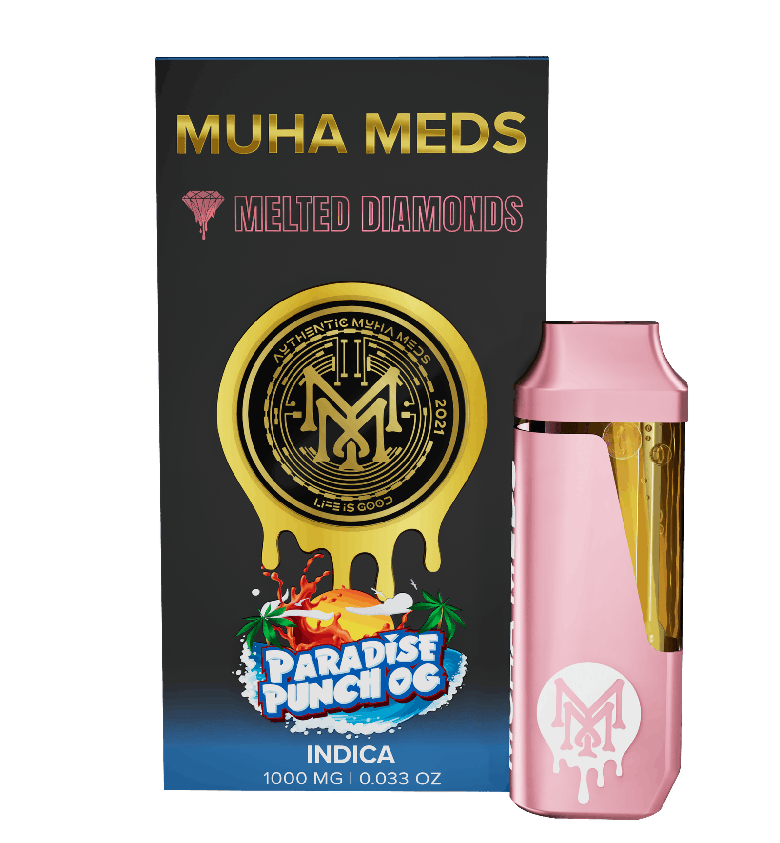 1706738880-disposables_melteddiamonds_paradisepunchog_v2 MUHA All In One Paradise Punch OG (I) 1g - Image 1